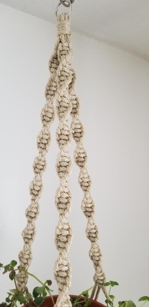 Small Macrame Hanger - accessories