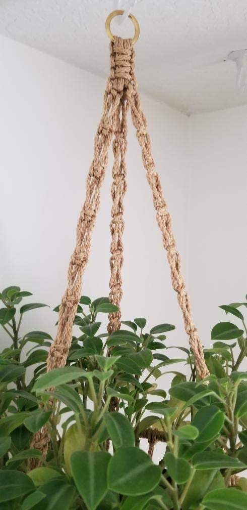 Large Macrame hanger #2 Plant/Pot not included - Accessories