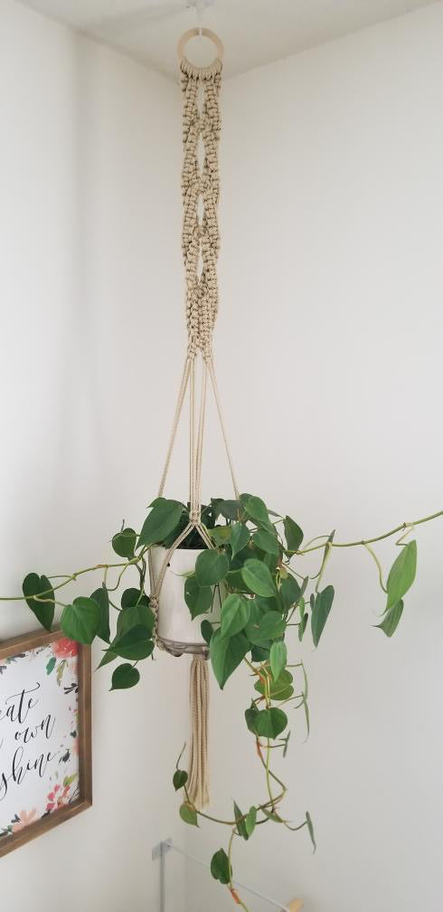 Large Macrame Hanger - Accessories