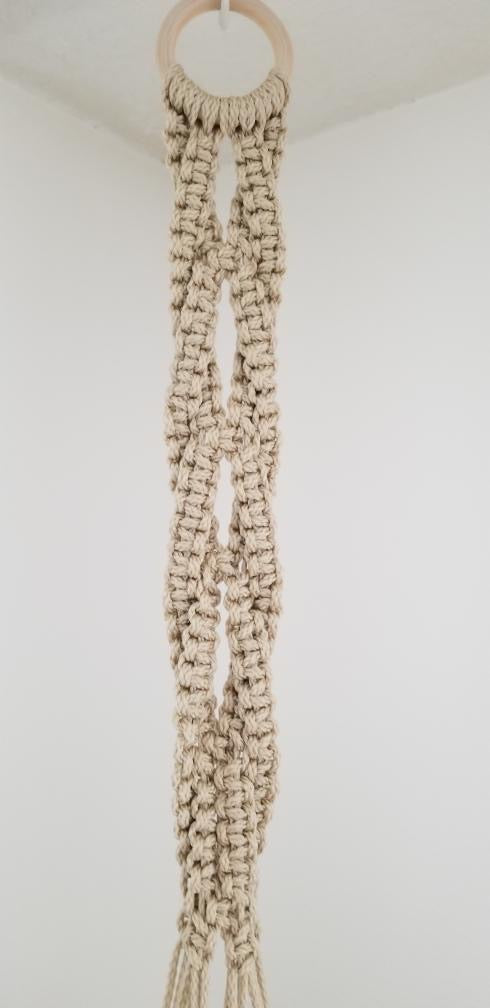 Large Macrame Hanger - Accessories
