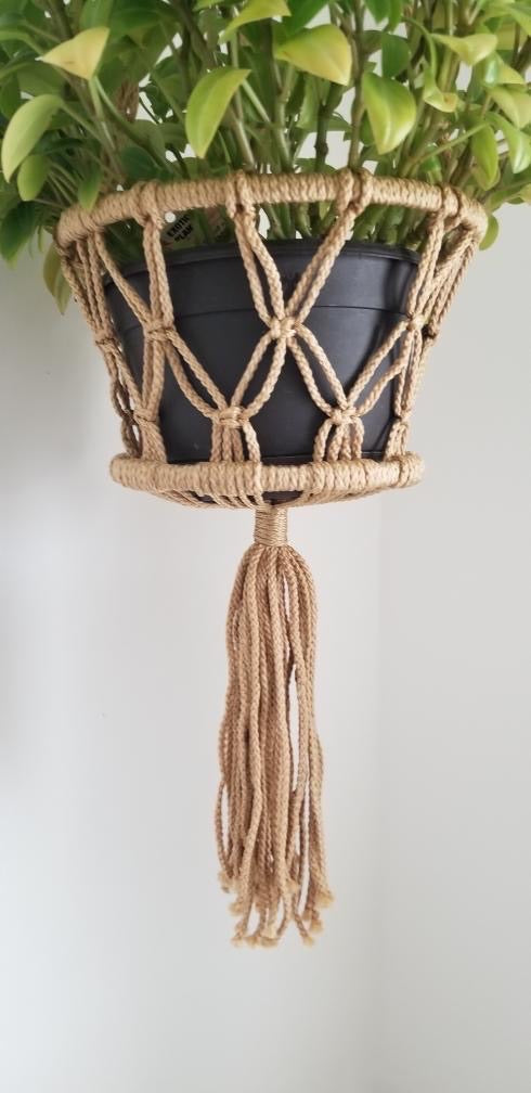 Large Macrame hanger #2 Plant/Pot not included - Accessories