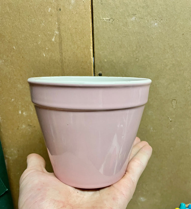 4” Pink Pot- Accessories