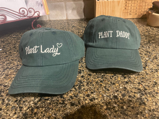 Plant Lady/ Daddy Hat
